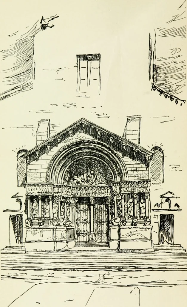 An illustration from A short history of architecture, 1897, leaf 7