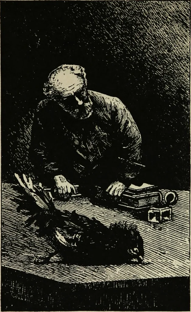 An illustration from Complete hypnotism, mesmerism, mind-reading and spiritualism : how to hypnotize, being an exhaustive and practical system of method, application and use, 1903, leaf 206