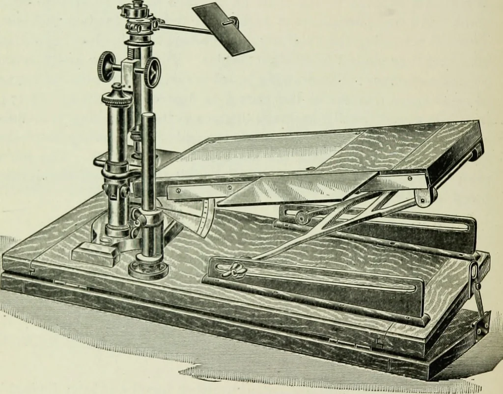 An illustration from The microscope and microscopical methods, 1896, leaf 135