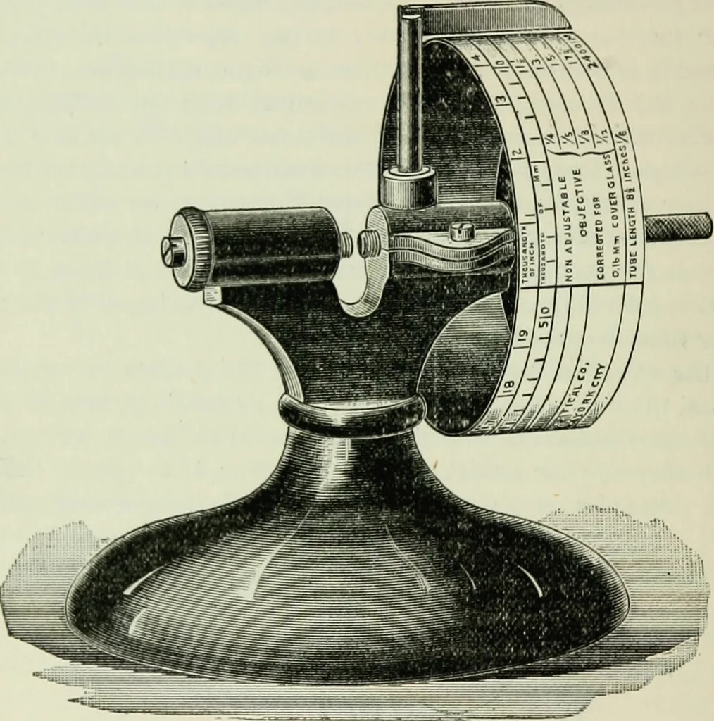 An illustration from The microscope and microscopical methods, 1896, leaf 163