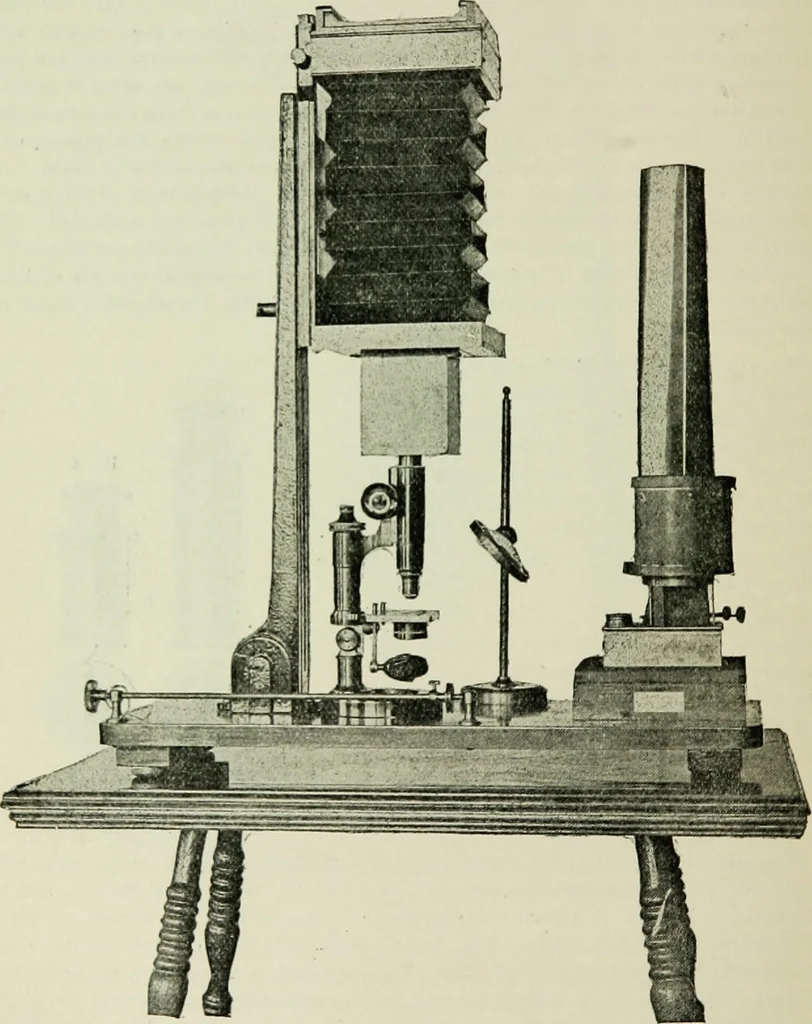An illustration from The microscope and microscopical methods, 1896, leaf 211