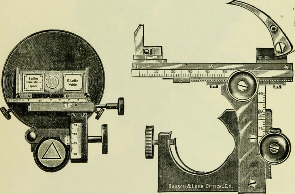 An illustration from The microscope and microscopical methods, 1896, leaf 84