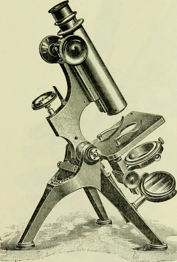 An illustration from The microscope and microscopical methods, 1896, leaf 86
