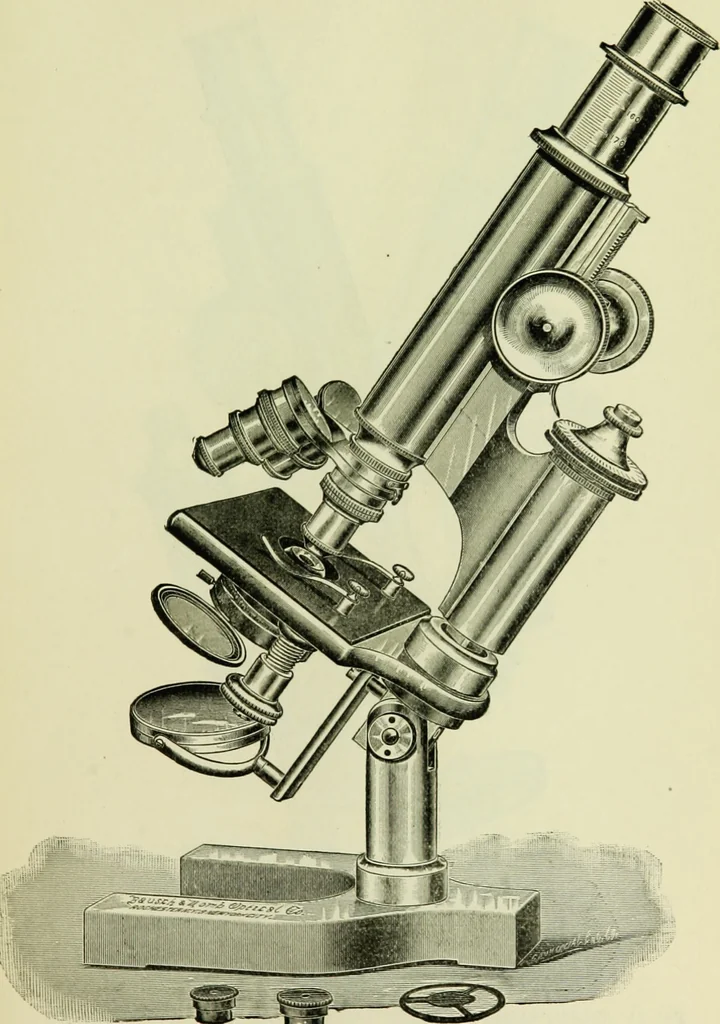An illustration from The microscope and microscopical methods, 1896, leaf 88