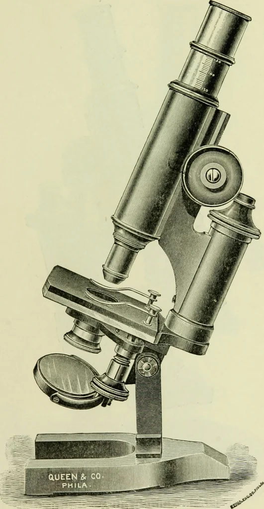 An illustration from The microscope and microscopical methods, 1896, leaf 90