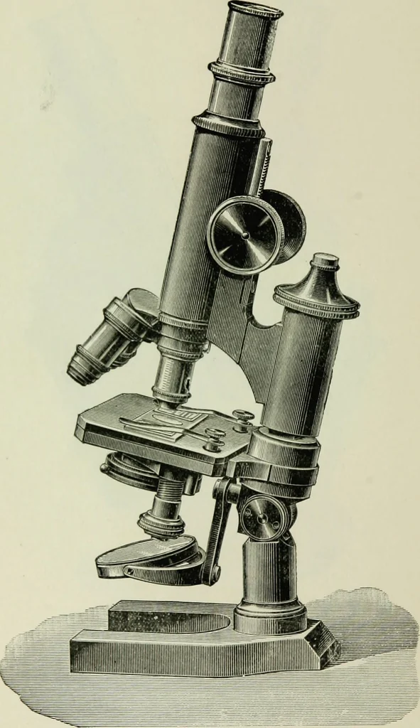 An illustration from The microscope and microscopical methods, 1896, leaf 91