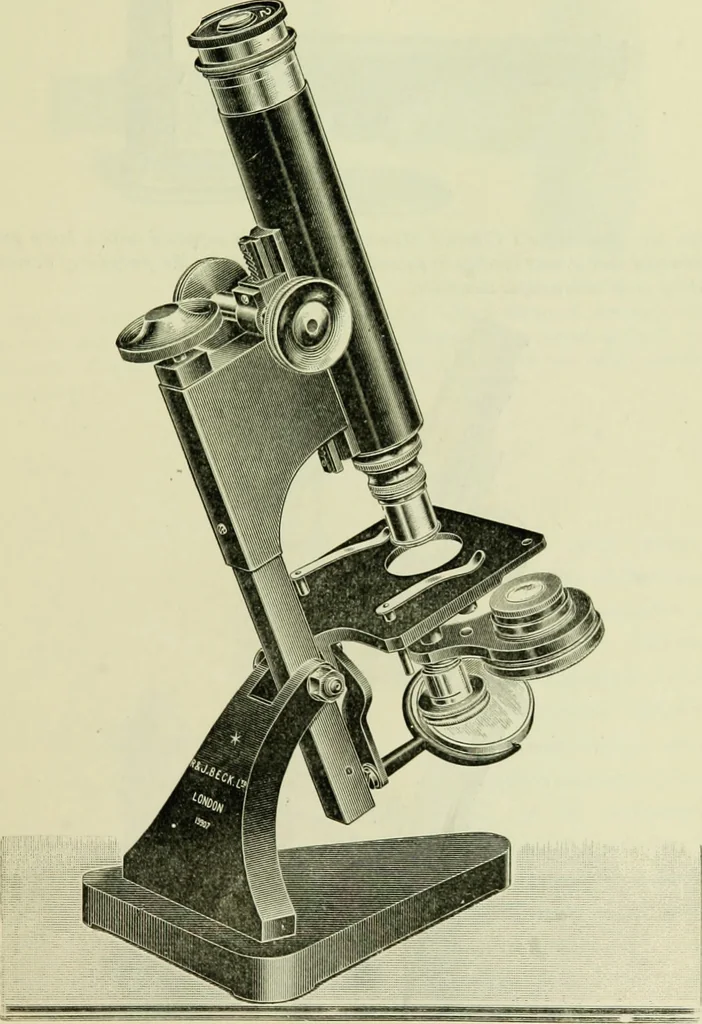An illustration from The microscope and microscopical methods, 1896, leaf 94