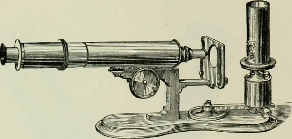 An illustration from The microscope and microscopical methods, 1896, leaf 95