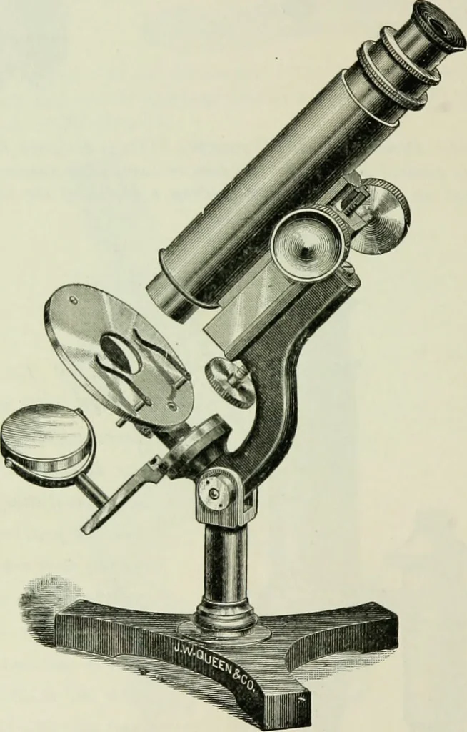 An illustration from The microscope and microscopical methods, 1896, leaf 97