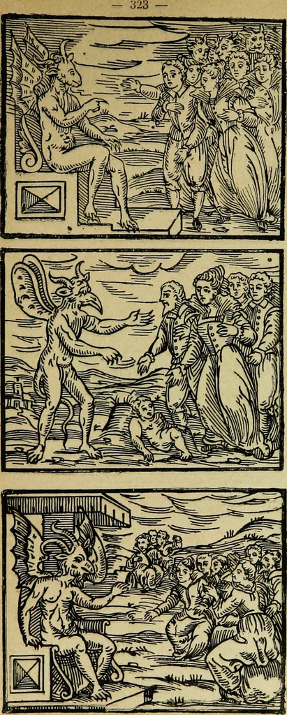 An illustration from Mysticisme et folie : (étude de psychologie normale et pathologique comparées), 1907, leaf 338