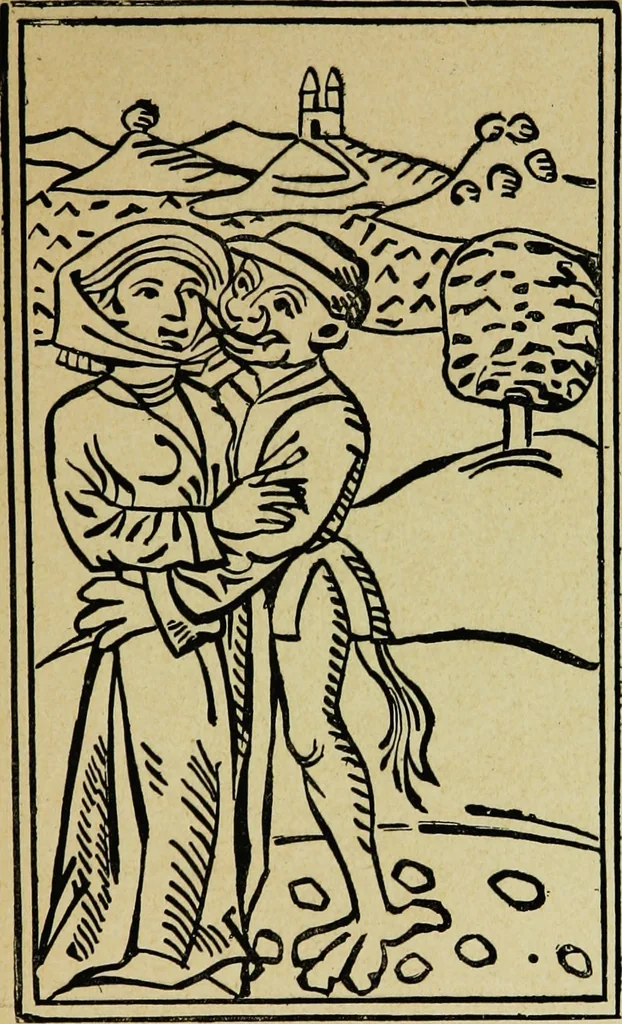An illustration from Mysticisme et folie : (étude de psychologie normale et pathologique comparées), 1907, leaf 342