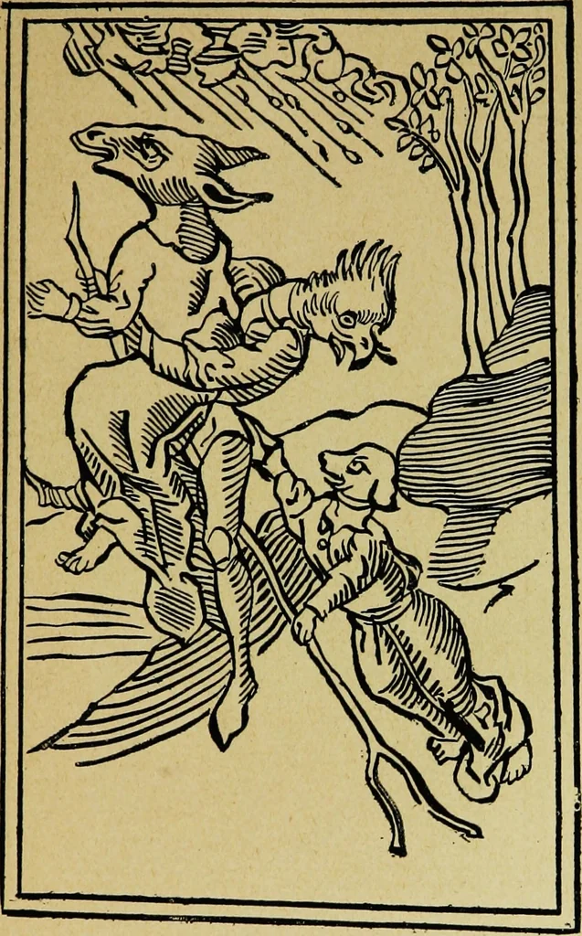 An illustration from Mysticisme et folie : (étude de psychologie normale et pathologique comparées), 1907, leaf 344