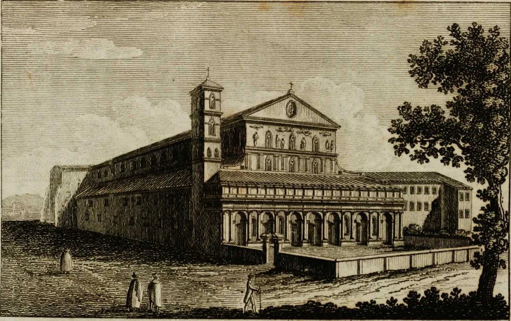 An illustration from Descrizione di Roma e de' contorni (Volume 3), 1822, leaf 148