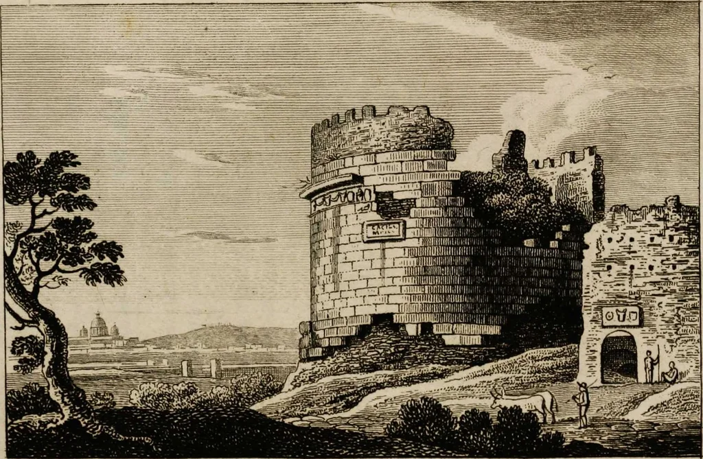 An illustration from Descrizione di Roma e de' contorni (Volume 3), 1822, leaf 191