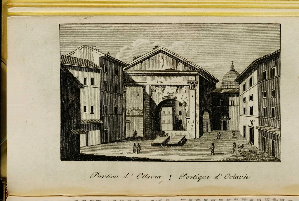 An illustration from Descrizione di Roma e de' contorni (Volume 3), 1822, leaf 76