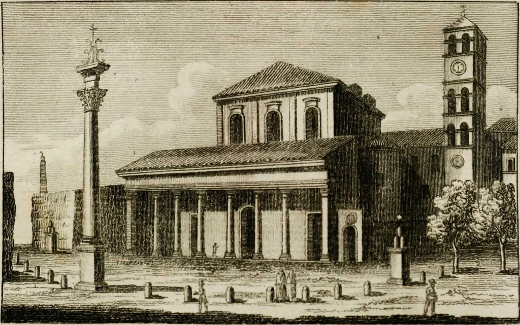 An illustration from Descrizione di Roma e de' contorni (Volume 2), 1822, leaf 104