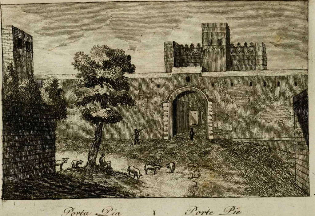 An illustration from Descrizione di Roma e de' contorni (Volume 2), 1822, leaf 134