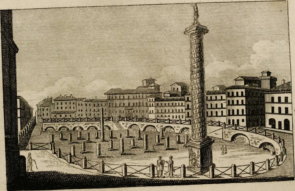An illustration from Descrizione di Roma e de' contorni (Volume 2), 1822, leaf 187