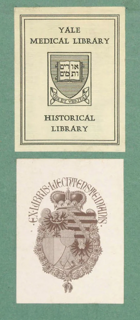 An illustration from Synonyma medicinae : sive clavis sanationis., leaf 1