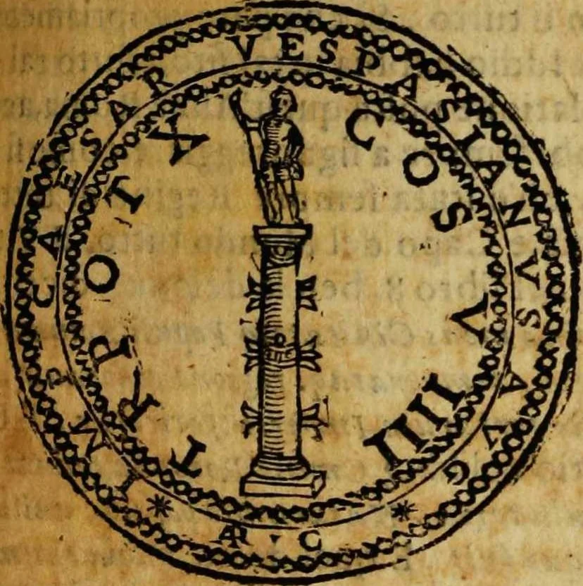 An illustration from Ristretto delle grandezze di Roma [electronic resource], 1637, leaf 311