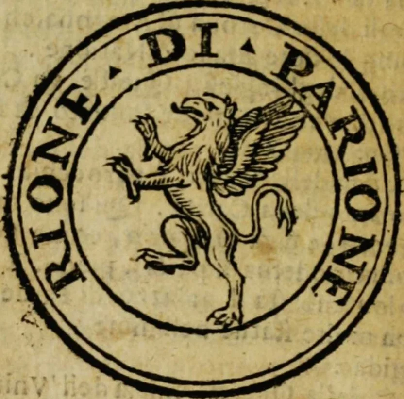 An illustration from Ristretto delle grandezze di Roma [electronic resource], 1637, leaf 66