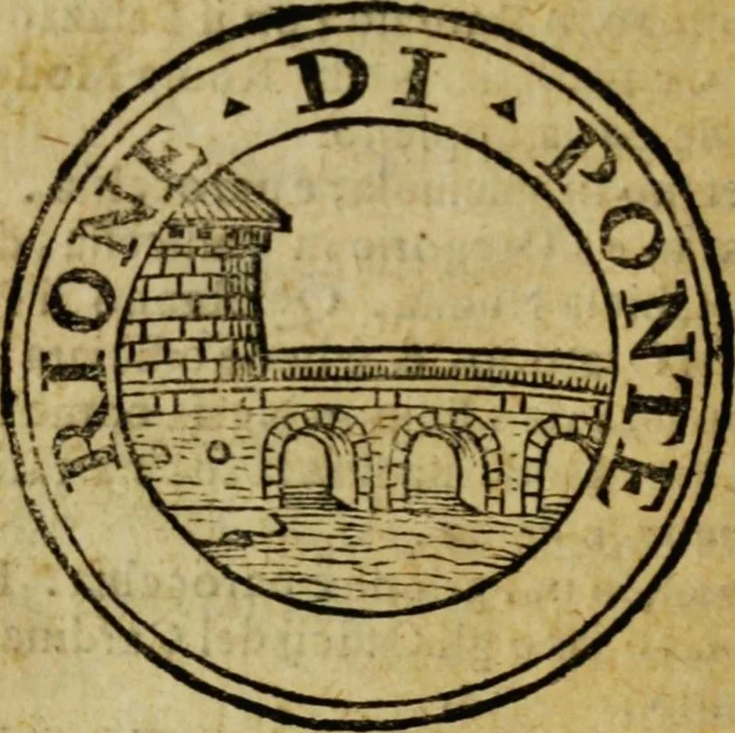 An illustration from Ristretto delle grandezze di Roma [electronic resource], 1637, leaf 68