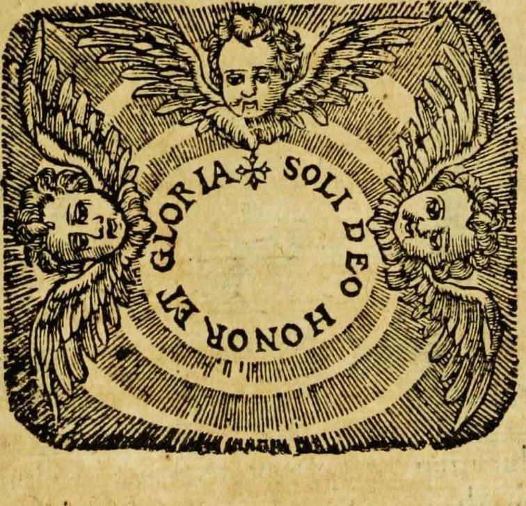 An illustration from Duodecim specula deum aliquando videre desideranti concinnata, 1610, leaf 145