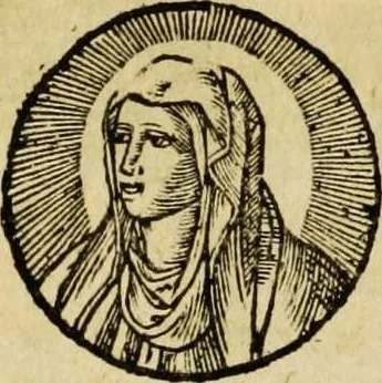 An illustration from Duodecim specula deum aliquando videre desideranti concinnata, 1610, leaf 87