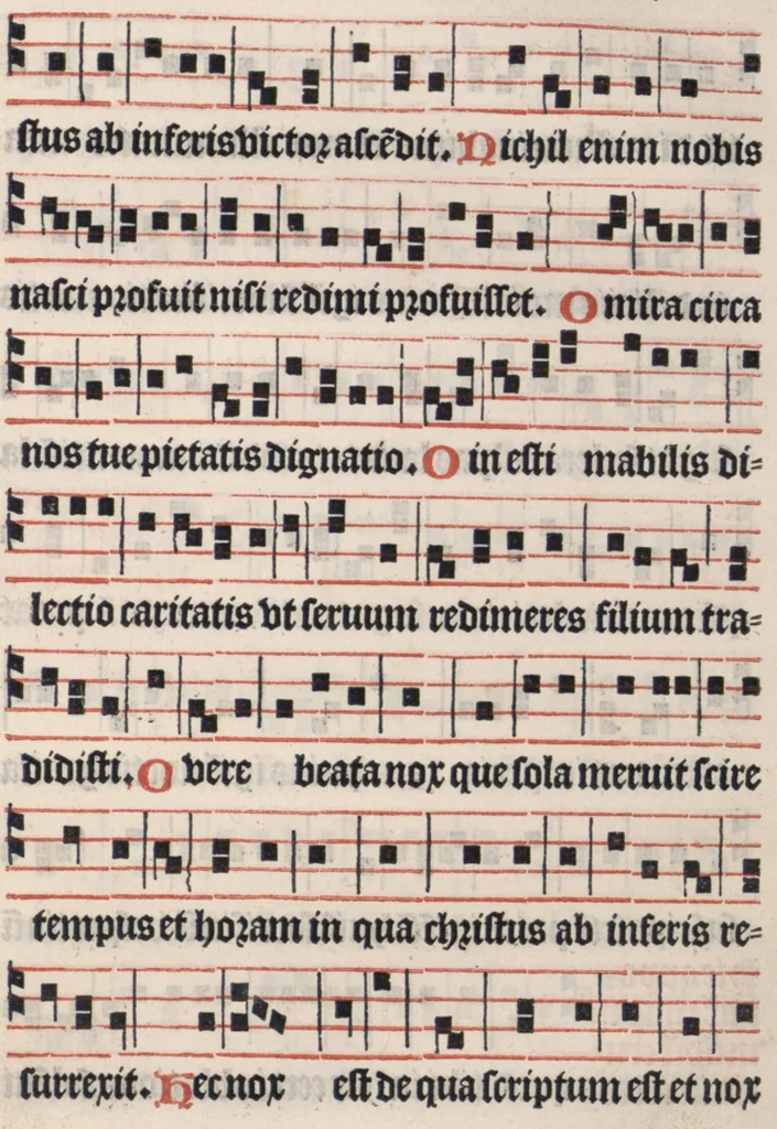 An illustration from Officiarium sacerdotum : ecclesie continens sacramenta : et modum administrandi ea : cum aliis commoditatibus que in ceteris desiderantur., 1505, leaf 110
