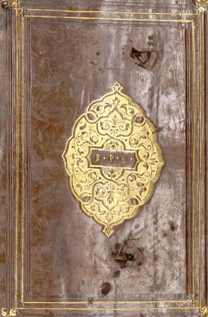 An illustration from Missale inviolate reformationis Fontisebraudi... per prestantissimos ordinis Patres... tersium et emaculatum, nuper vero ex accuratia Henrici Stephani... officina... excusum et in lucem emissum, in alma Parisiorum achademia, anno Domini quatordecimo supra millesimum et quingentesimum, prididus octobris, 1514, leaf 567