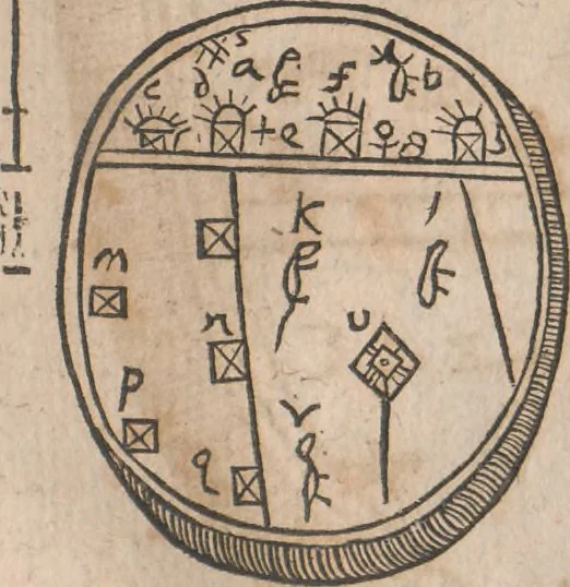 An illustration from Lapponia, id est, regionis Lapponum... descriptio, 1673, leaf 150