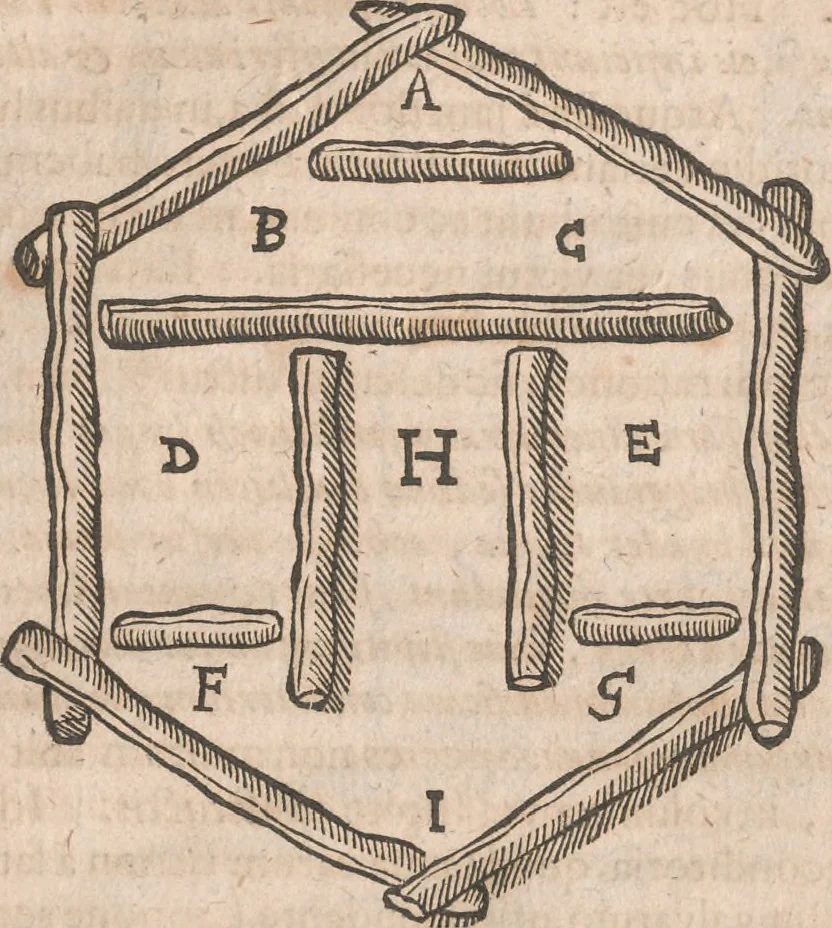An illustration from Lapponia, id est, regionis Lapponum... descriptio, 1673, leaf 224
