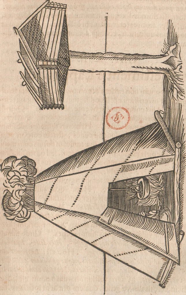 An illustration from Lapponia, id est, regionis Lapponum... descriptio, 1673, leaf 226