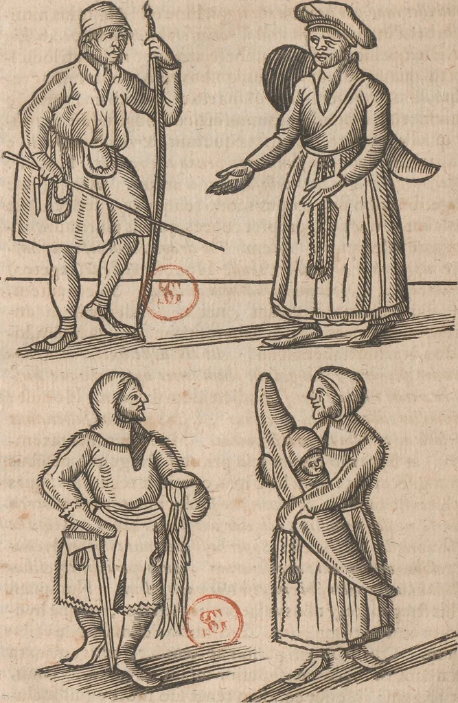 An illustration from Lapponia, id est, regionis Lapponum... descriptio, 1673, leaf 237
