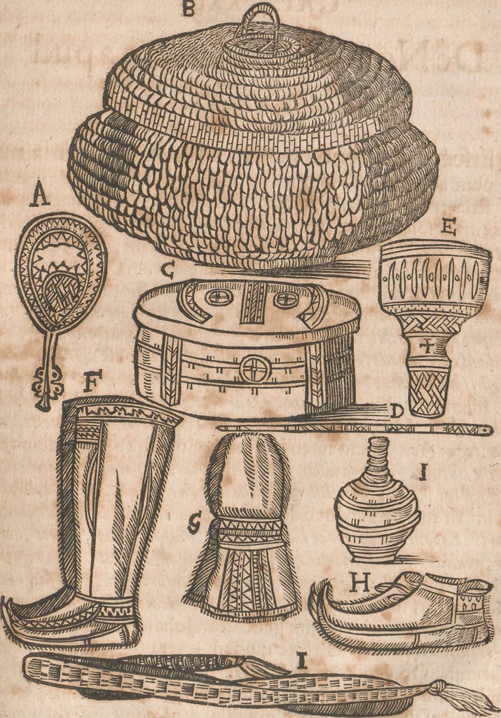 An illustration from Lapponia, id est, regionis Lapponum... descriptio, 1673, leaf 282