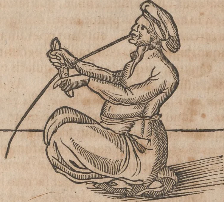 An illustration from Lapponia, id est, regionis Lapponum... descriptio, 1673, leaf 287