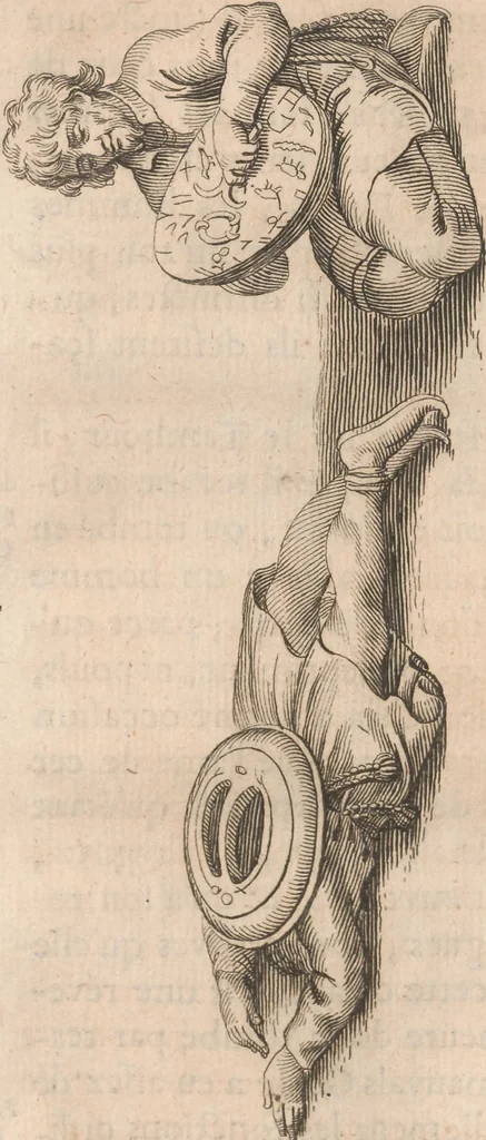An illustration from Histoire de la Laponie : sa description..., 1678, leaf 151