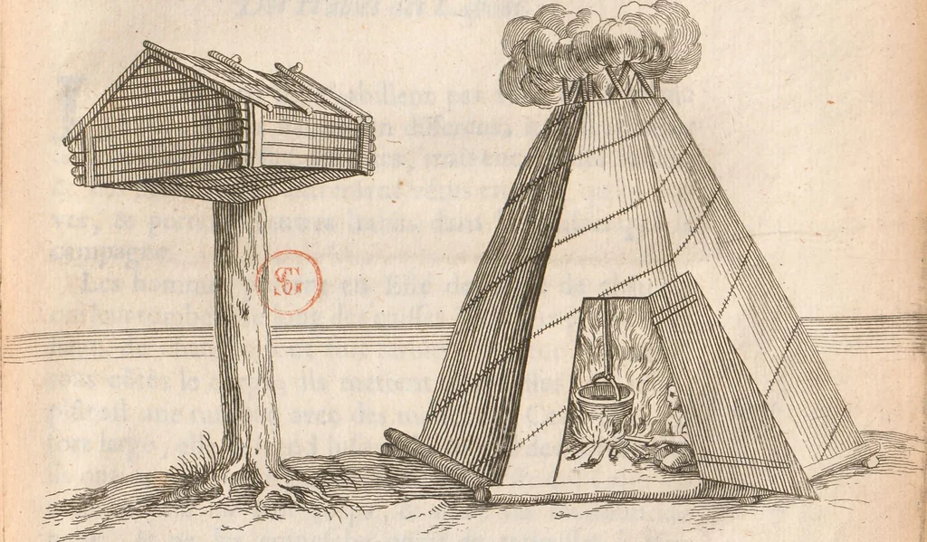 An illustration from Histoire de la Laponie : sa description..., 1678, leaf 226