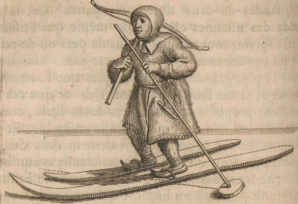 An illustration from Histoire de la Laponie : sa description..., 1678, leaf 275