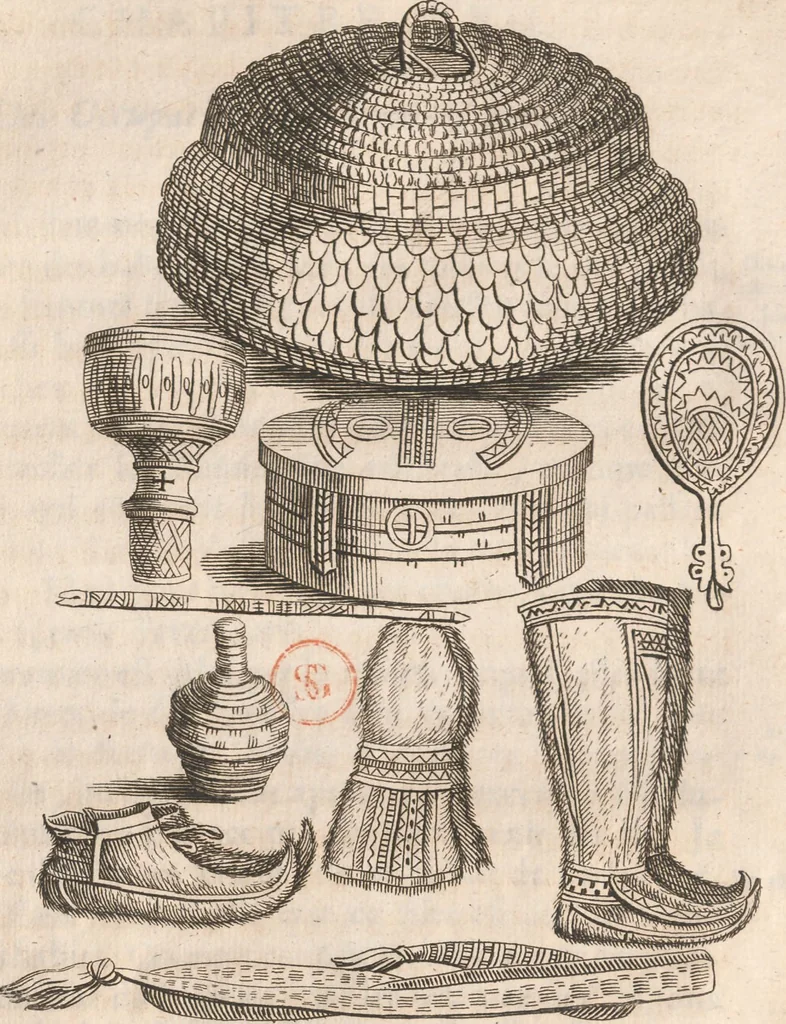 An illustration from Histoire de la Laponie : sa description..., 1678, leaf 288