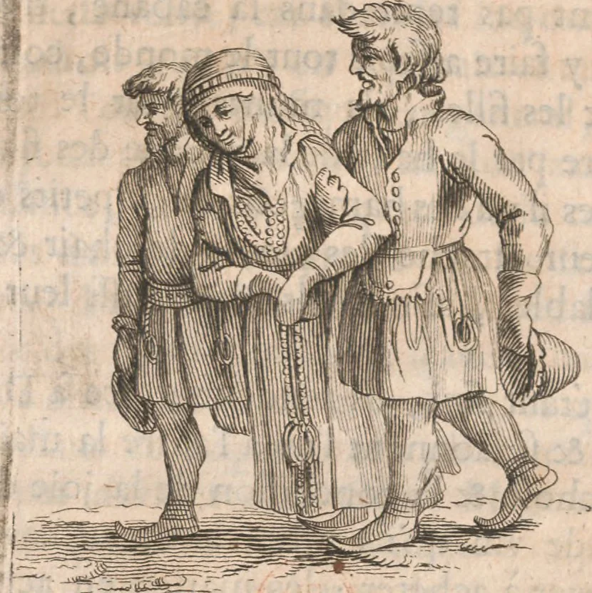 An illustration from Histoire de la Laponie : sa description..., 1678, leaf 326