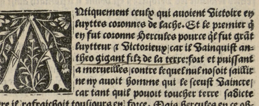 An illustration from Platine en françoys, tres utile et necessaire pour le corps humain, qui traicte de honneste volupte et de toutes viandes et choses que lhomme mange : quelles vertus ont : et en quoy nuysent ou prouffitent au corps humain et comment se doyvent apprester ou appareiller : et de faire a chascune dicelles viandes soit chair ou poisson sa propre sausce : et des proprietez et vertus que ont lesdictes viandes. Et du lieu et place convenable a lhomme pour habiter : et de plusieurs aultres gentillesses parquoy lhomme se peult maintenir en prosperite et sante sans avoir grant indigence davoir aultre medecin sil est homme de raison., 1519, leaf 116
