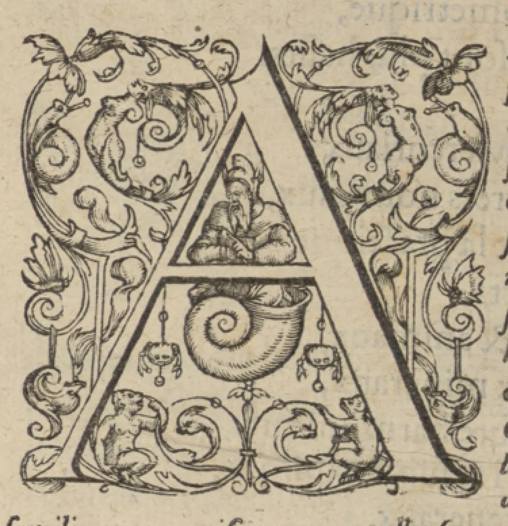 An illustration from Geometrie et horlogiographie pratique. Par Jean Bullant, architecte de haut & puissant seigneur, Monseigneur le duc de Montmorency, pair, & connestable de France., 1599, leaf 8