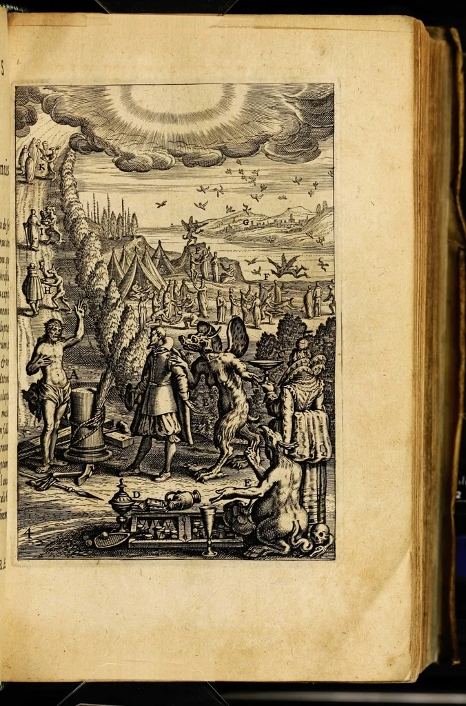 An illustration from AntonI Sucquet e Societate Iesu Via vita aeternae: iconibus, 1620, leaf 123