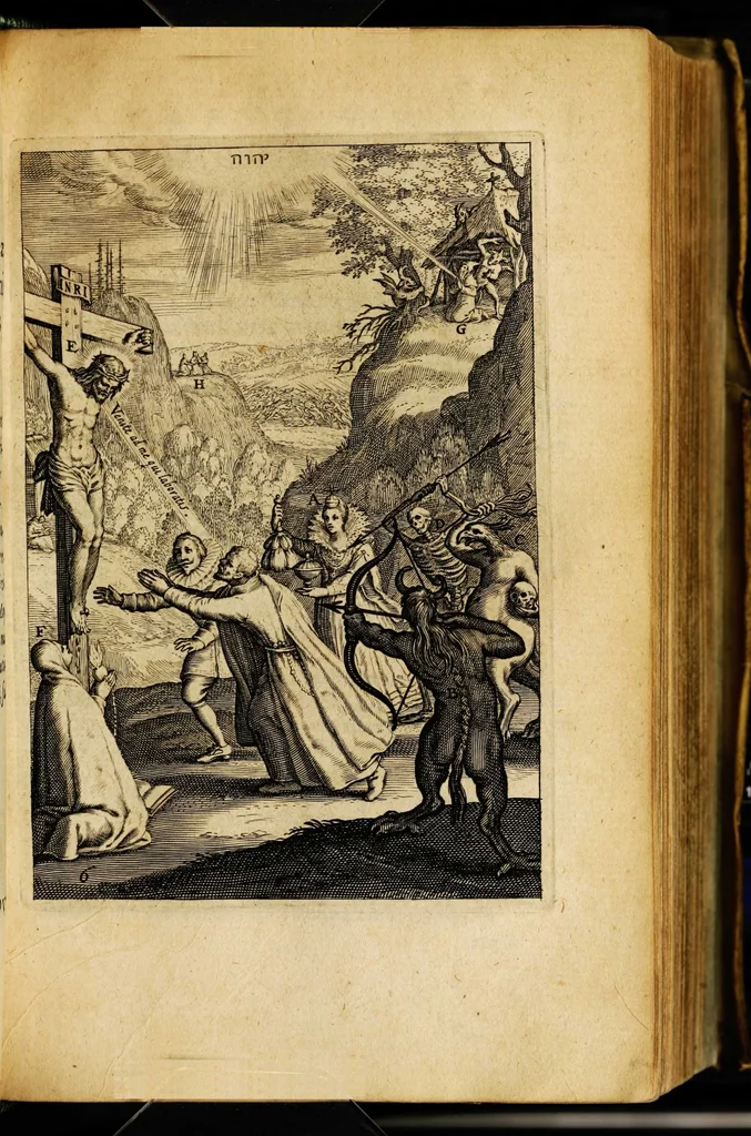 An illustration from AntonI Sucquet e Societate Iesu Via vita aeternae: iconibus, 1620, leaf 187