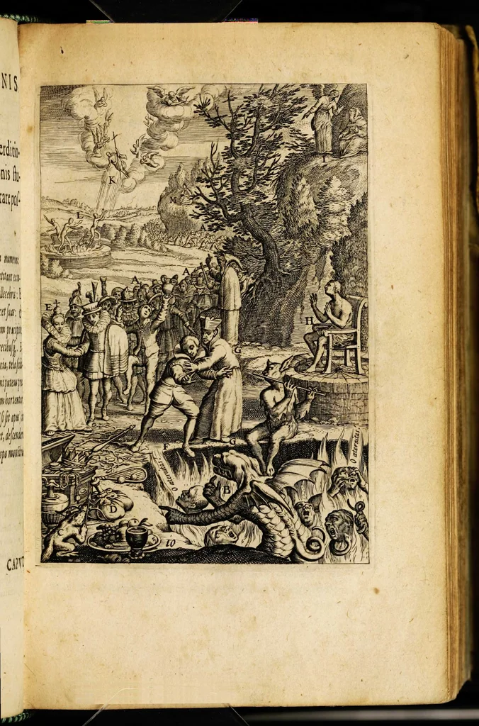 An illustration from AntonI Sucquet e Societate Iesu Via vita aeternae: iconibus, 1620, leaf 215