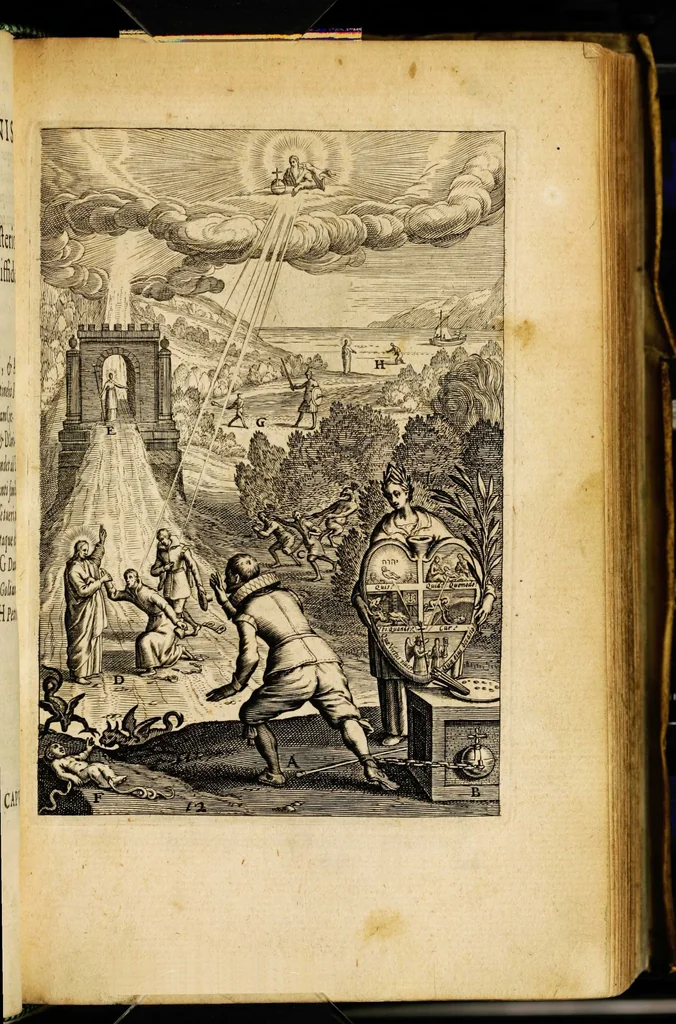 An illustration from AntonI Sucquet e Societate Iesu Via vita aeternae: iconibus, 1620, leaf 425