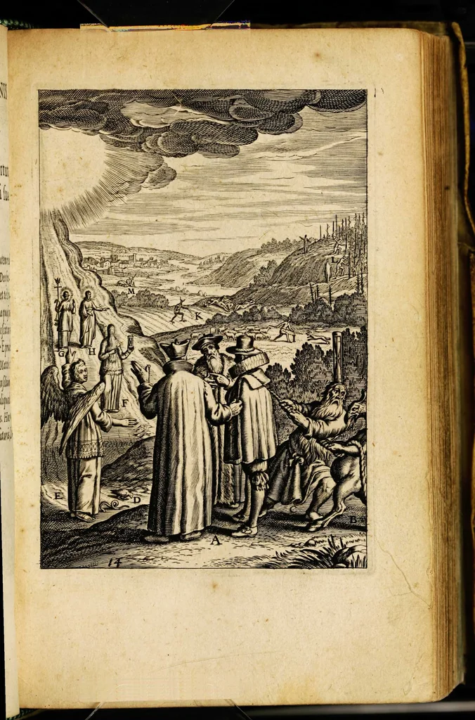 An illustration from AntonI Sucquet e Societate Iesu Via vita aeternae: iconibus, 1620, leaf 445
