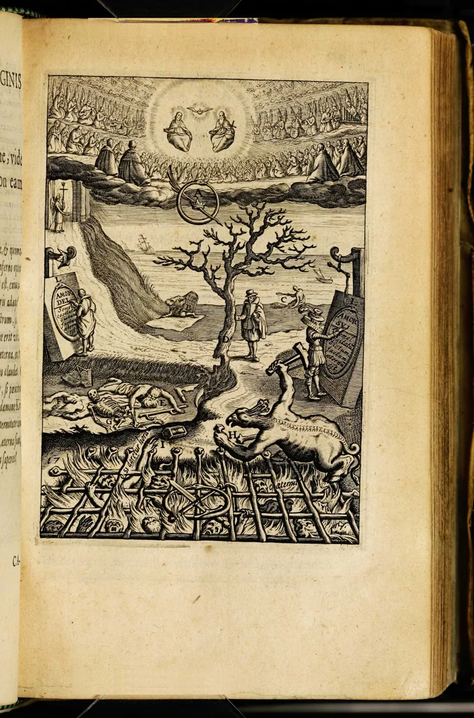 An illustration from AntonI Sucquet e Societate Iesu Via vita aeternae: iconibus, 1620, leaf 473