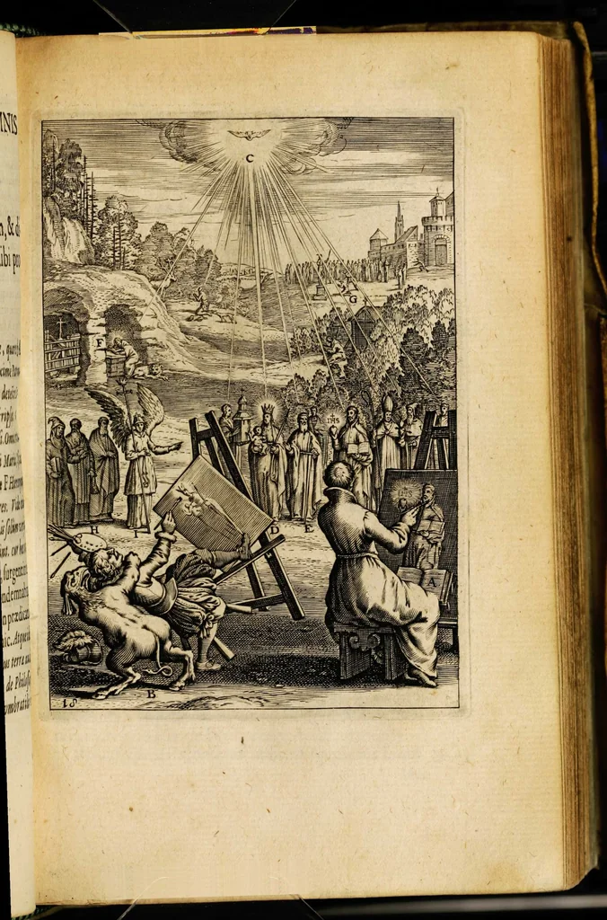 An illustration from AntonI Sucquet e Societate Iesu Via vita aeternae: iconibus, 1620, leaf 481